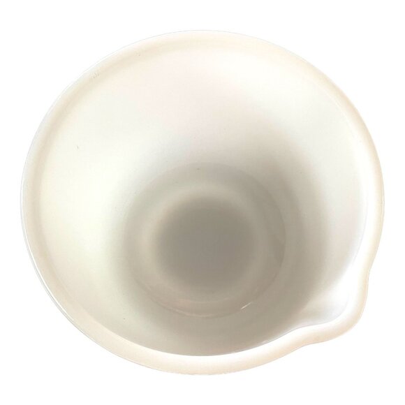 Sunbeam Mixmaster Stand Mixer Glasbake Milk Glass Small Mixing Bowl 20CJ 6.75" - Picture 4 of 10